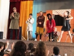 1º ESO students attend a theatre play in English at La Salle School