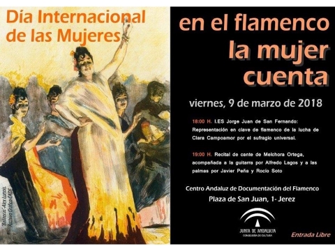 En el flamenco, la mujer cuenta 