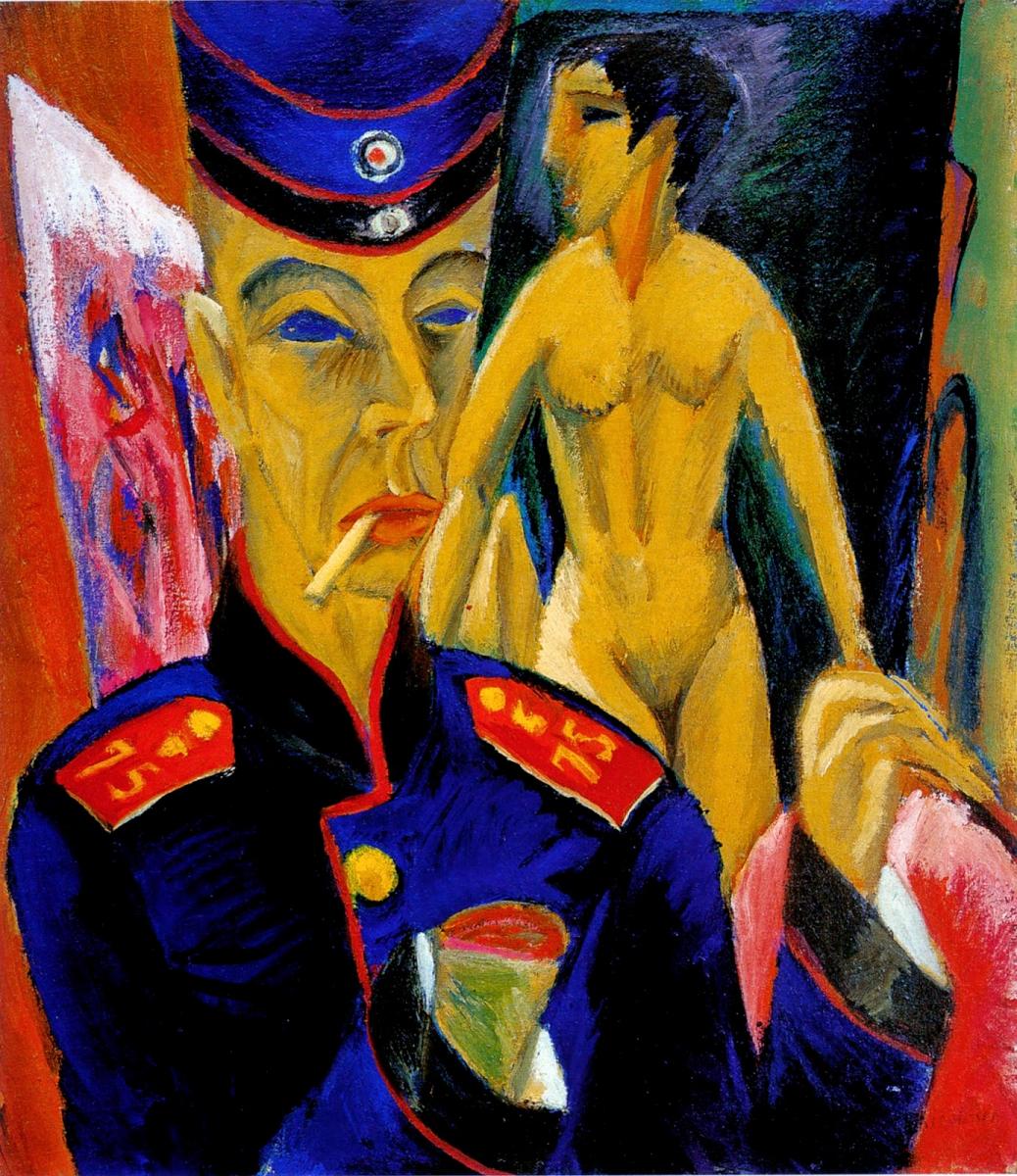 Kirchner. Autorretrato.