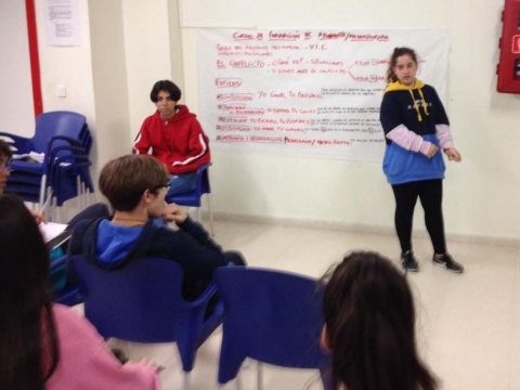 Taller de mediación para el alumnado ayudante de 2º de ESO