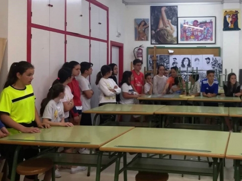 6º de Primaria del CEIP Raimundo Rivero visita nuestro centro