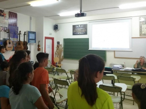 6º de Primaria del CEIP Raimundo Rivero visita nuestro centro