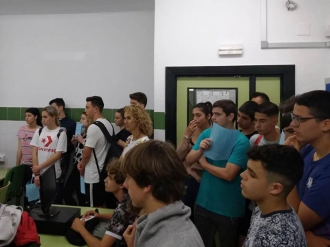 4º de ESO visita el CFGM de Gestión Administrativa del IES Bahía