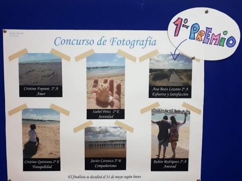 Primer premio del Concurso de Fotografía sobre Valores de 2º de ESO