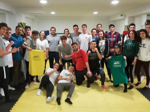 Iniciación al Kick Boxing en 2º de Bachillerato