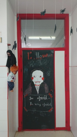 Halloween door decorating contest !! (continuación)