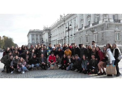 Viaje de 2º de Bachillerato a Madrid