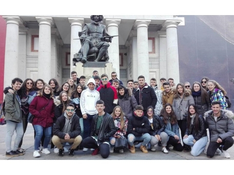 Viaje de 2º de Bachillerato a Madrid