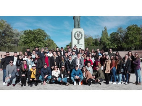 Viaje de 2º de Bachillerato a Madrid