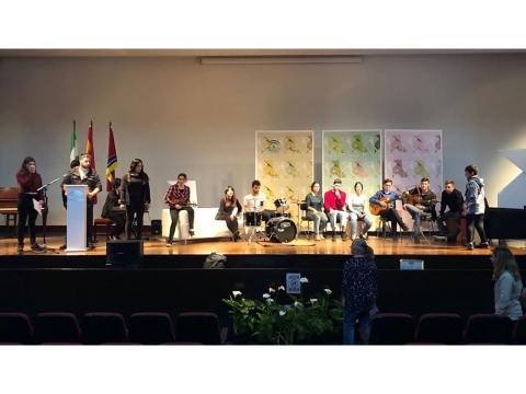 Actuación de nuestro grupo flamenco en Sanlúcar de Barrameda