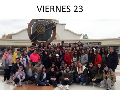 Viaje de 2º de Bachillerato a Madrid -marzo 2018- 