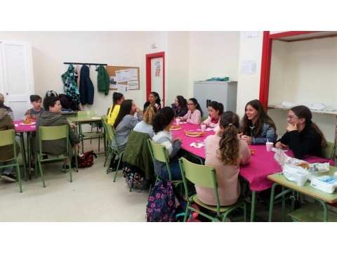 1º ESO E gana un desayuno con churros 