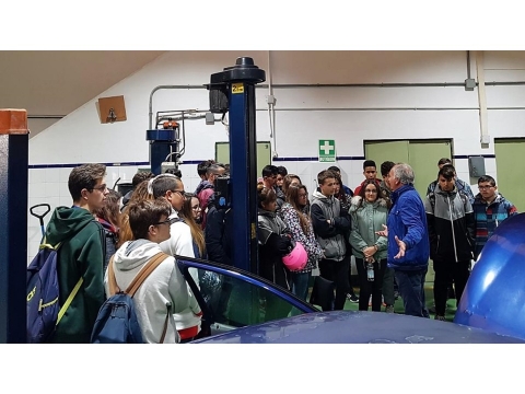 4º de ESO visita Ciclos Formativos de San Fernando