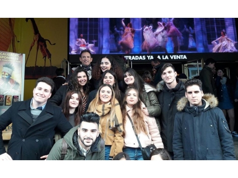 Viaje de 2º de Bachillerato a Madrid -marzo 2018- 