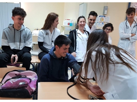 4º de ESO visita Ciclos Formativos de San Fernando