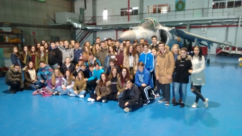 School trip to Rota Naval Station