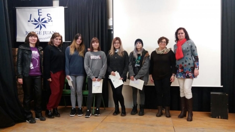 Entrega de premios del II Concurso de Dibujo y Diseño "En lucha por la igualdad"