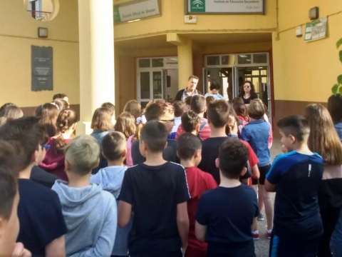 6º de Primaria del CEIP Reina de la Paz visita nuestro centro