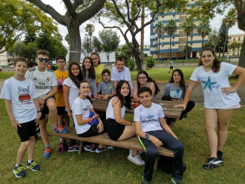 1º de ESO C y D reciben su premio por "buenas prácticas"