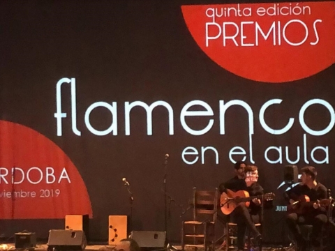 El Aula Flamenca participa en la gala de entrega de Premios Flamenco en el Aula, en Córdoba