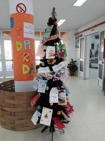 Ganadores del concurso de tarjetas navideñas