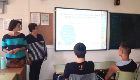 Taller sobre los mitos del amor romántico en 4º de ESO