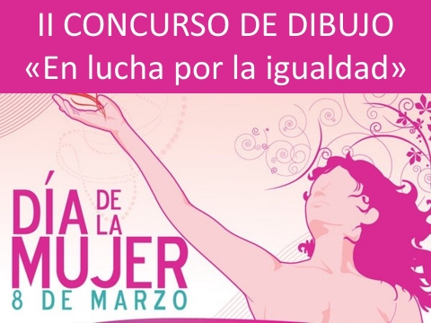 Concurso de dibujo y diseño "En lucha por la igualdad"