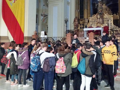 2º de ESO visita el Panteón de Marinos Ilustres 