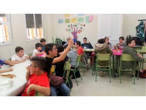 1º ESO E gana un desayuno con churros 