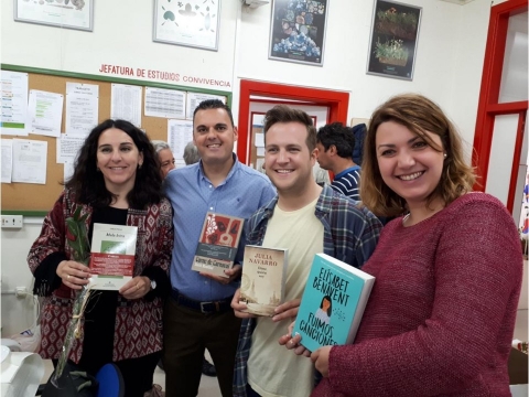 El profesorado celebra el Día del Libro