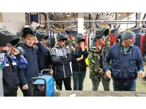 4º de ESO visita Ciclos Formativos de San Fernando