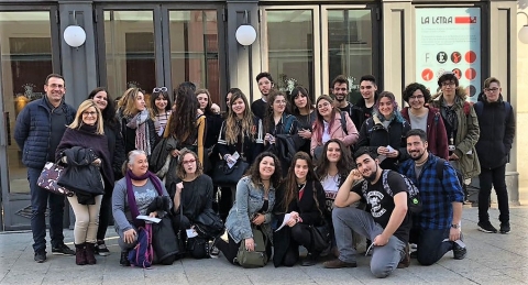 2º de Bachillerato asiste a ensayo general del Ballet Nacional en el Villamarta