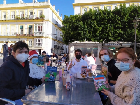 Libros, chocolate y churros